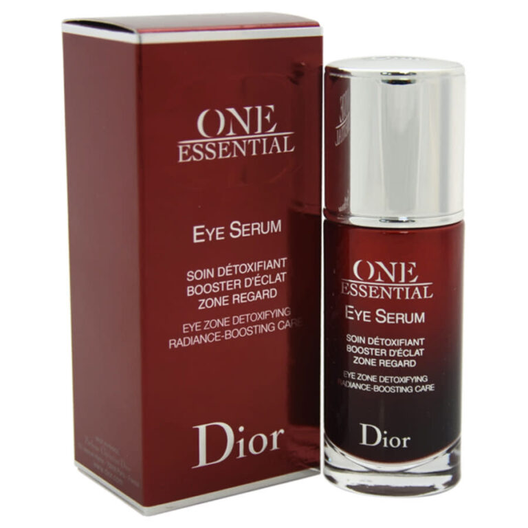 Sérum ojos Dior One Essential Eye Serum 15 ml - frasco y caja en diagonal
