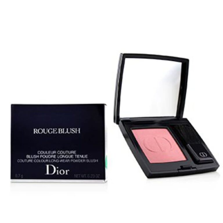 Colorete Rouge Blush Nº 361 Rose Baiser de Dior 6g - abierto y con caja
