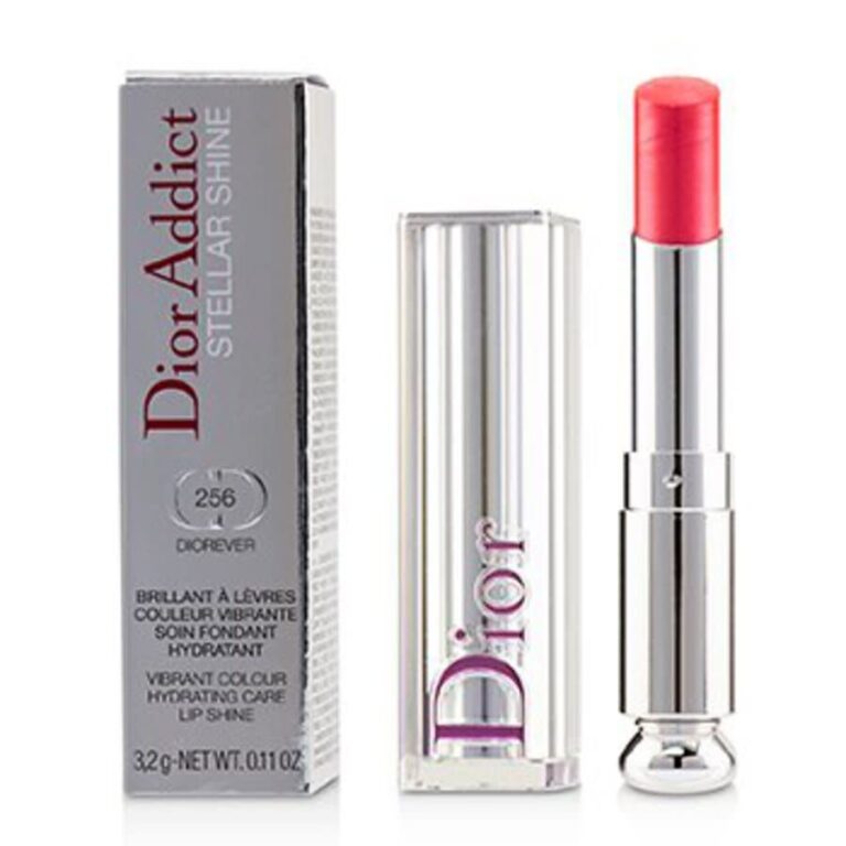 Pintalabios Dior Addict Stellar Shine Nº 256 Diorever - abierto y con caja