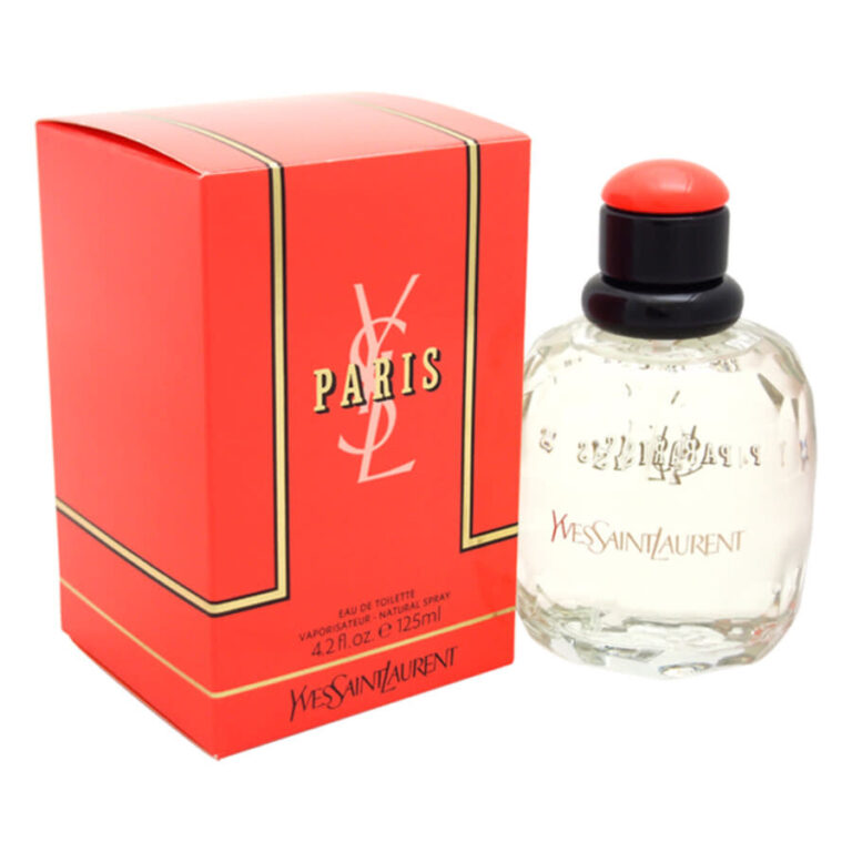 Perfume Paris de Yves Saint Laurent EDT para mujer de 125 ml – frasco y caja