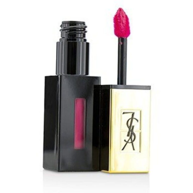 Pintalabios YSL Rouge Pur Couture Nº 49 Fuchsia Filtre - pintalabios abierto