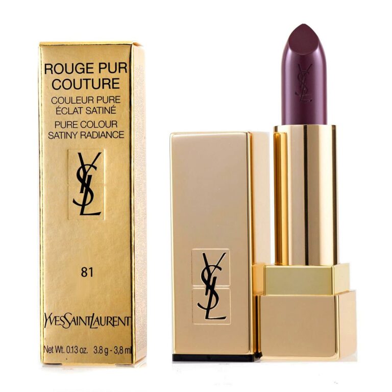 Pintalabios YSL Rouge Pur Couture Nº 81 Violine Désinvolte
