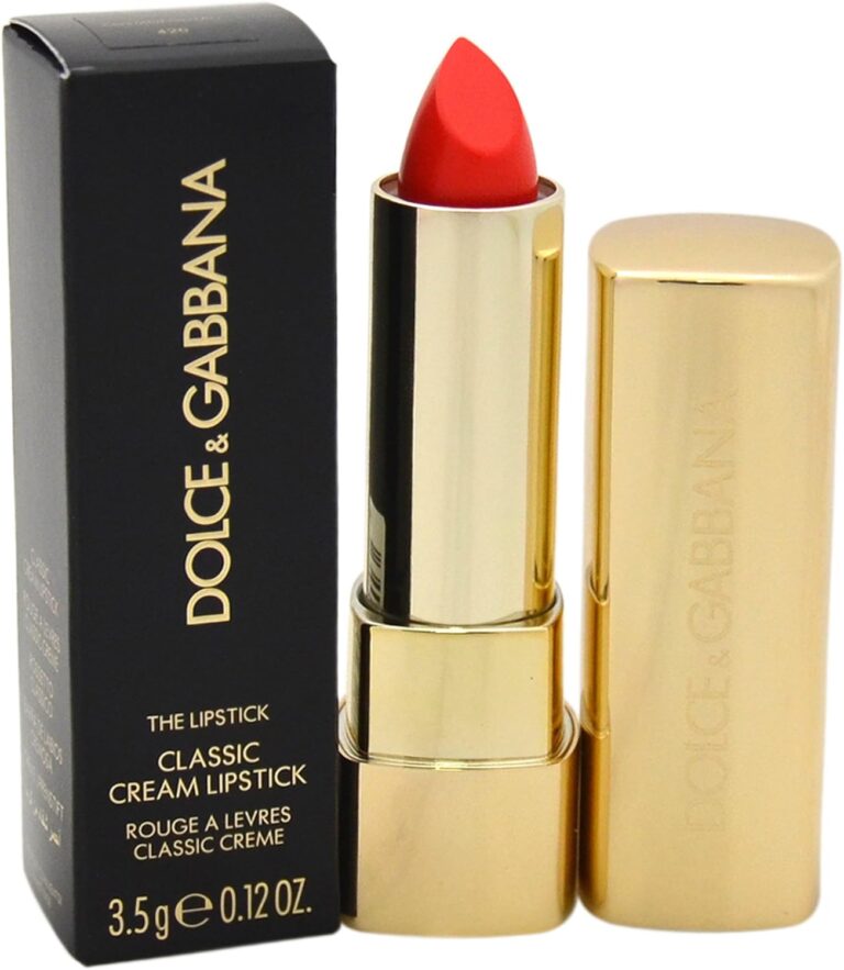 Pintalabios Dolce & Gabbana Classic Cream Lipstick Nº 420 Cosmopolitan - abierto y con caja
