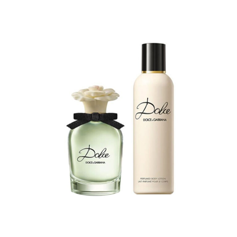 Perfume y loción corporal del Set de Perfumería de 2 Piezas de Dolce & Gabbana para Mujer 150 Ml