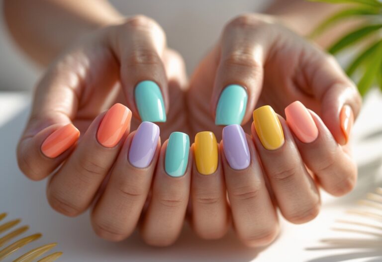 colores de uñas de moda verano 2025