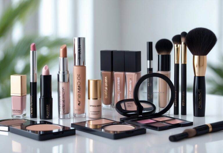 Marcas de maquillaje profesional, variedad de productos de maquillaje