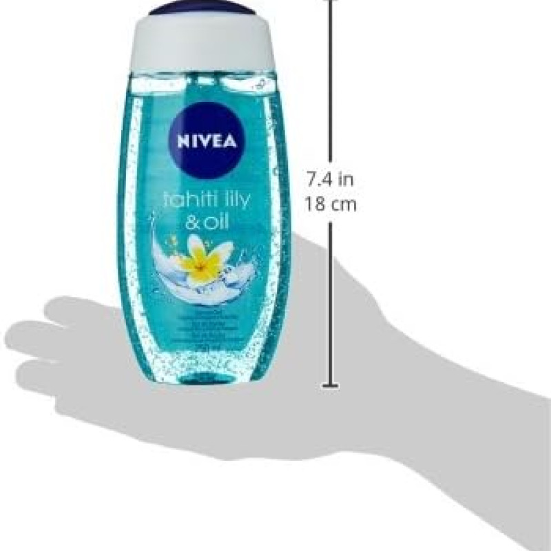 Gel de ducha Nivea Aroma de Perlas 250 ml_medida