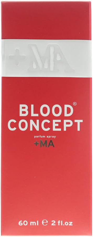 Blood Concept - Red +ma perfume unisex 60 ml caja frontal