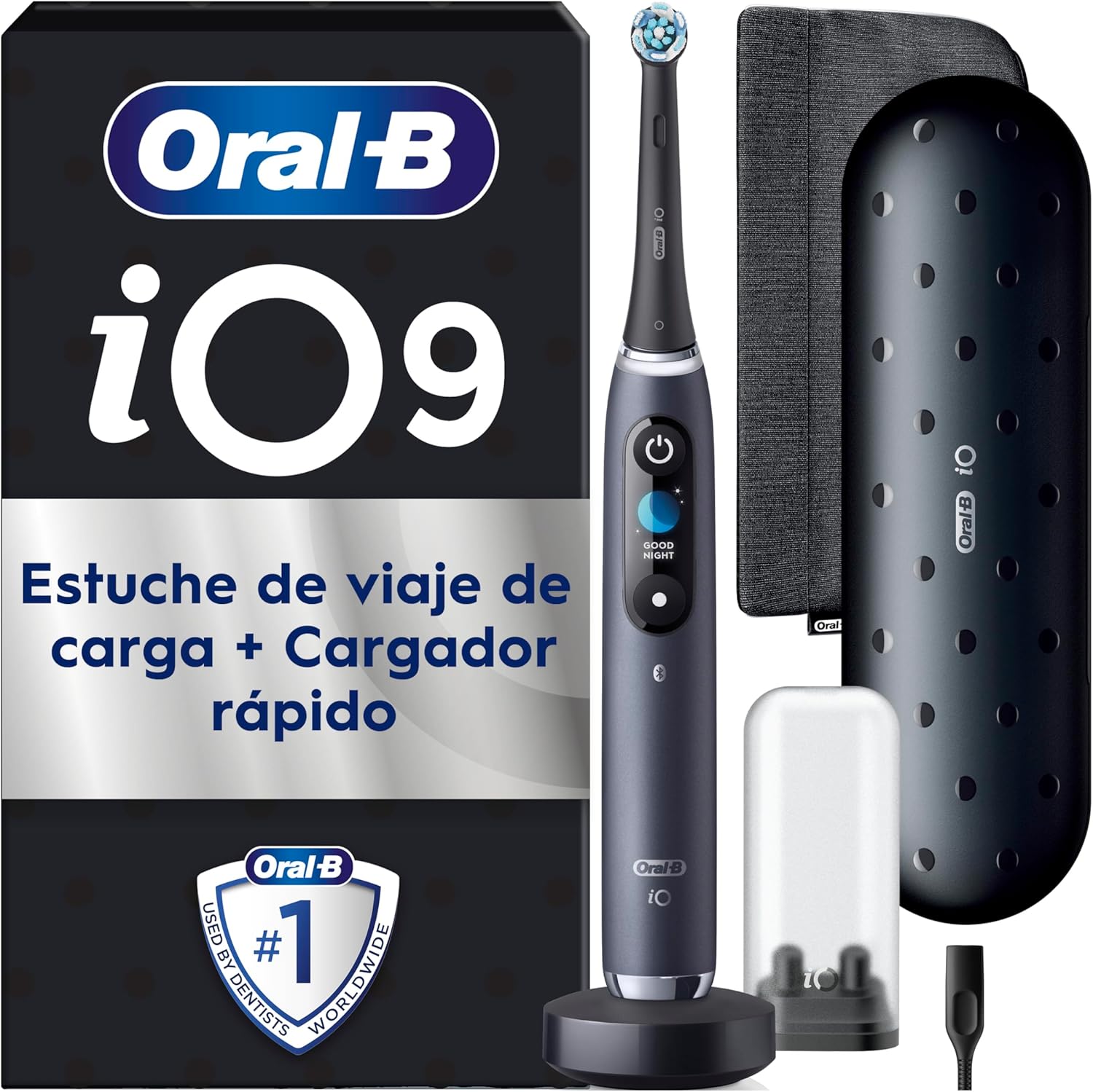 Oral-B iO 9 cepillo eléctrico negro 7 programas