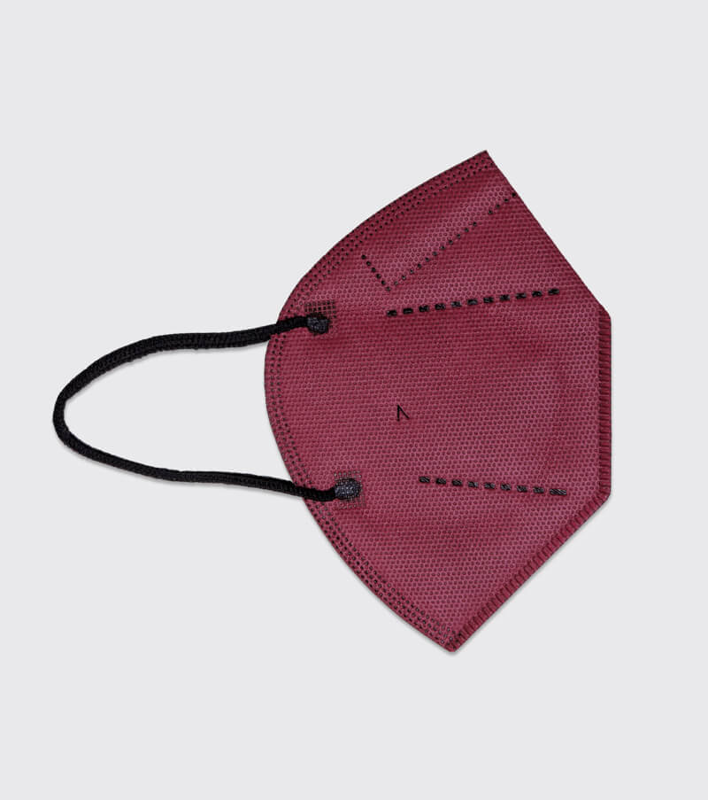 Airnatech mascarilla higiénica granate 20 lavados - 5 uds