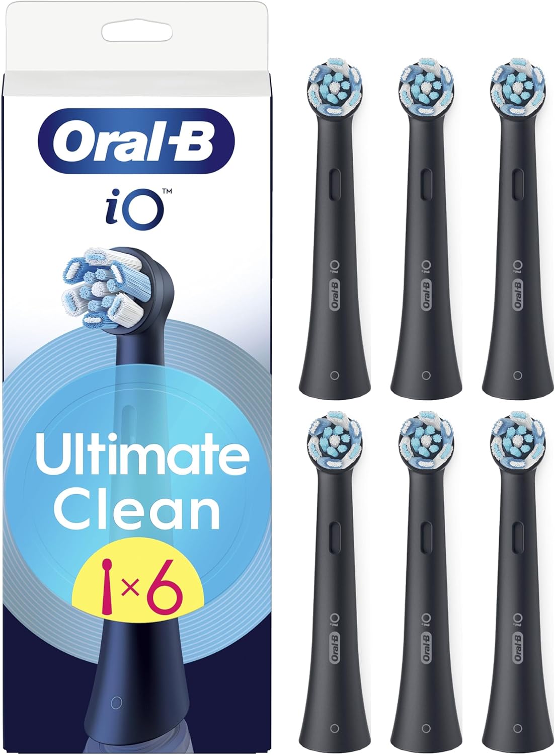 Oral-B series iO Ultimate Clean cabezales de recambio pack 6 uds
