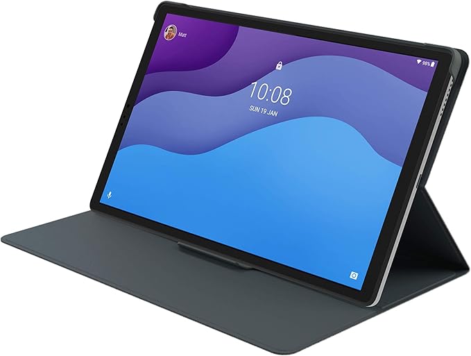 Funda Negra para Tablet 25.4 de Lenovo abierta