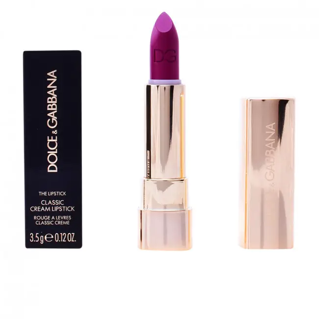 Pintalabios Classic Cream Nº 315 Risky de Dolce & Gabbana - caja y barra de labios