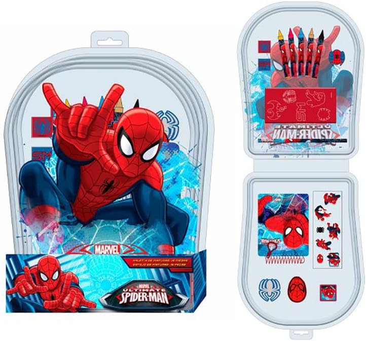 Set de Pintura con 15 Pzs de Spiderman Marvel Ultimate
