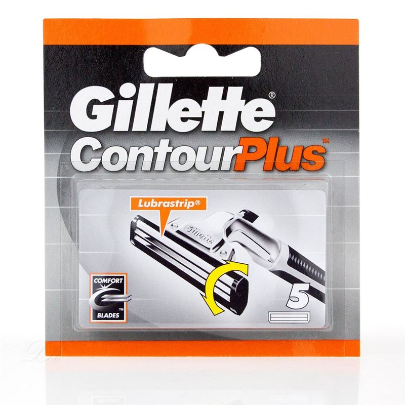 Recambio CONTOUR PLUS de Gillette de 5 uds.
