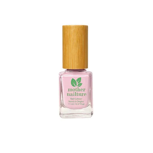 Frasco del esmalte de uñas sin toxicos para uñas rosas Flor de Cerezo profesionales, naturales y brillantes de Mother Nailture