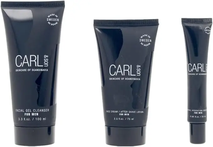 Lote facial para hombre Skincare od Scandinavia de Carl & Son de 195 ml