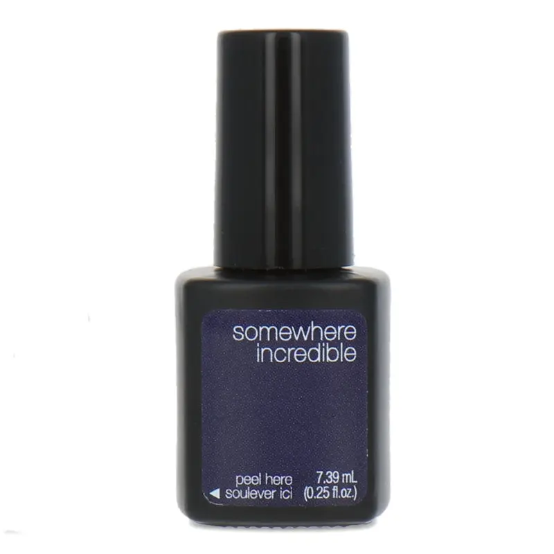 Frasco esmalte de gel para Uñas Semipermanente de color morado Somewhere Incredible de la marca Sensationail