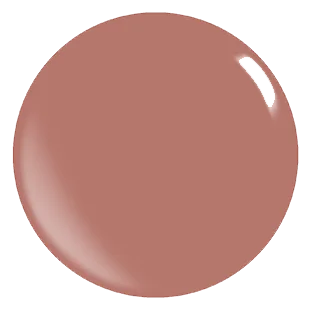 Muestra de color nude del esmalte de gel para uñas semipermanentes