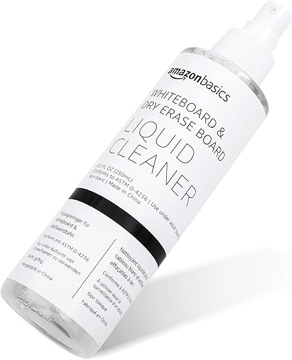 Limpiador Líquido de Borrado en Seco para Pizarras Blancas 250 Ml