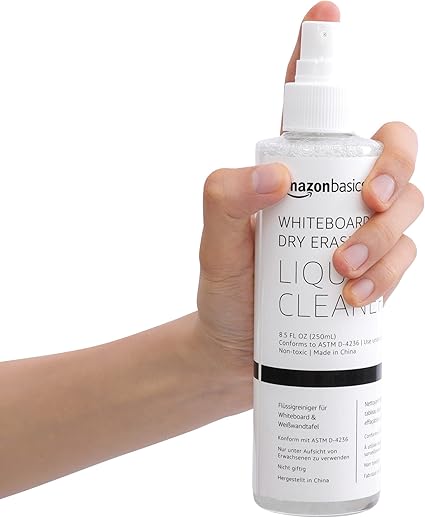 Limpiador Líquido de Borrado en Seco para Pizarras Blancas 250 Ml