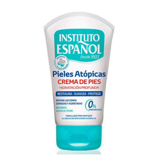 crema de Pies para Pieles Atópicas Instituto Español - Tubo de 100 ml