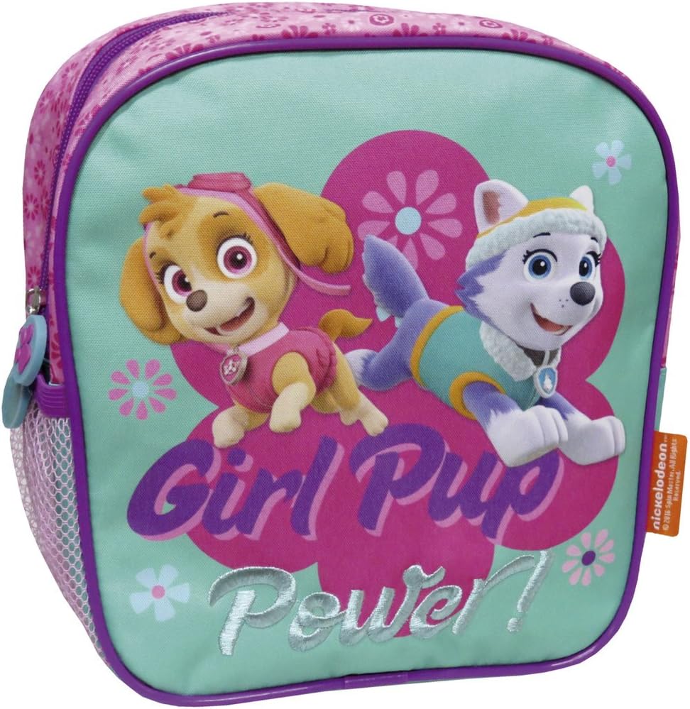 Mochila Bordada Girl Pup de la Patrulla Canina 24 Cm