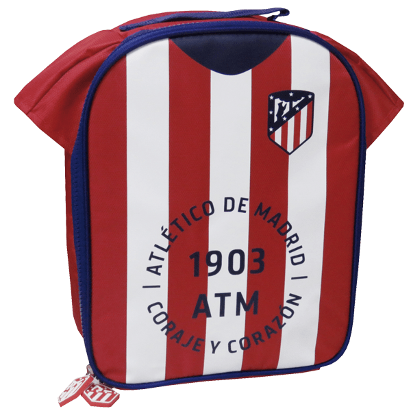 Portameriendas Isotérmico con Forma de Camiseta del Atlético de Madrid