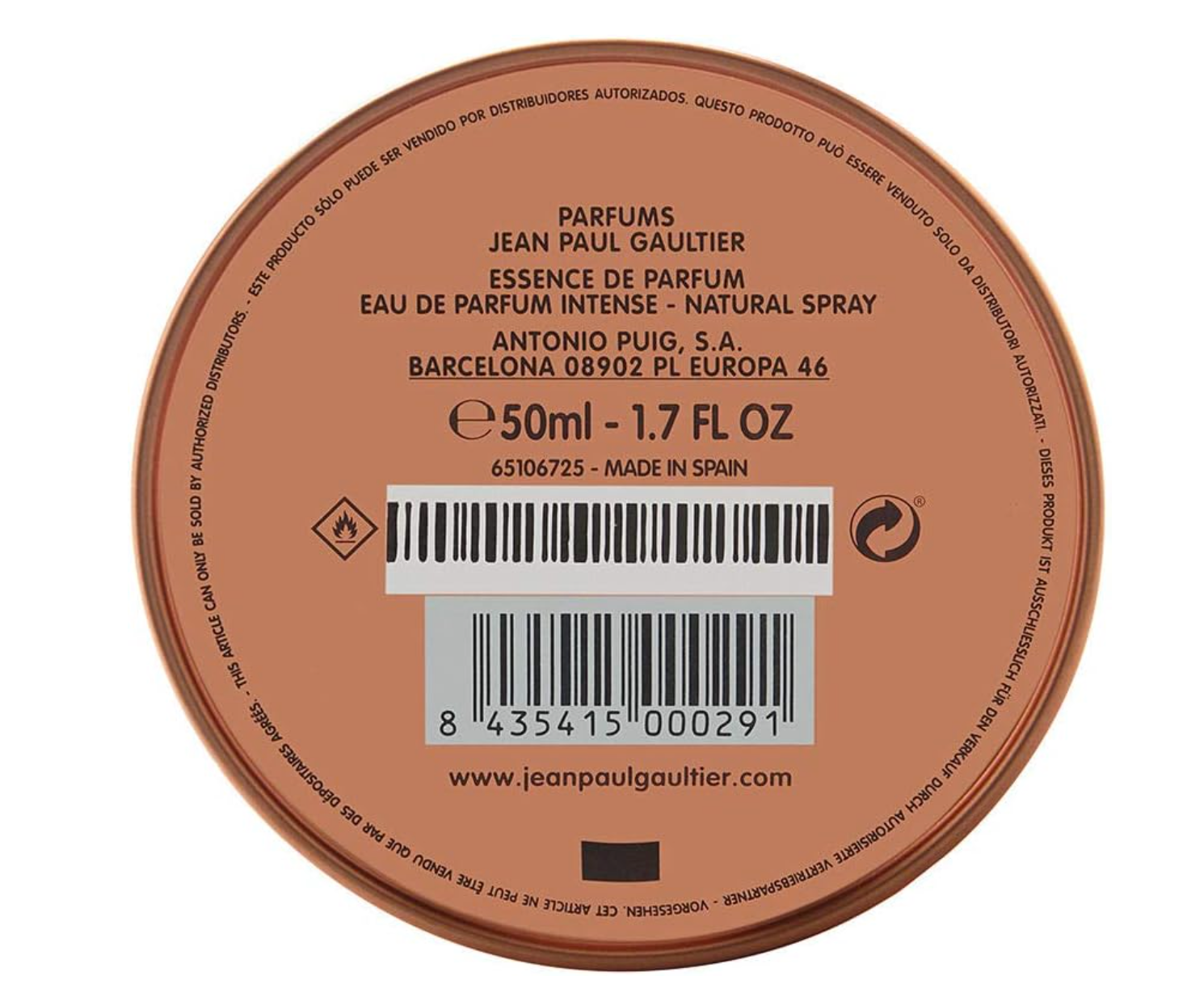 Perfume CLASSIQUE ESSENCE de Jean Paul Gaultier 50 ml