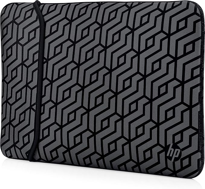 Funda negra y gris protectora reversible para portátil de hasta 14" de Hp