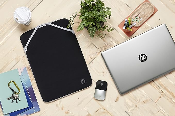 Funda Negra Protectora Reversible para Portátil de Hasta 15,6 de Hp