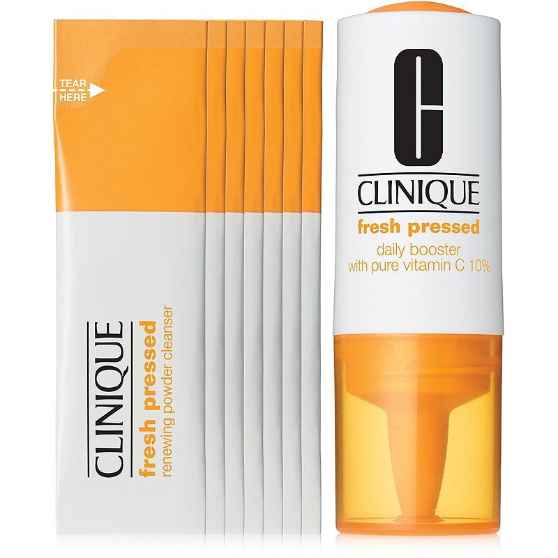 Limpiador Facial Fresh Pressed de Clinique de 1 X 8,5 Ml y Potenciador 7