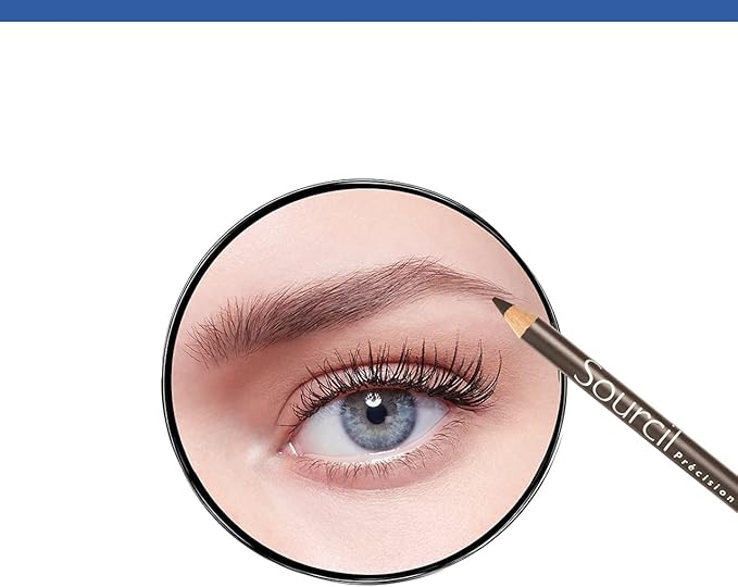 Lápiz de Ojos Sourcil Precision Marrón Brunette Nº8 de Bourjois
