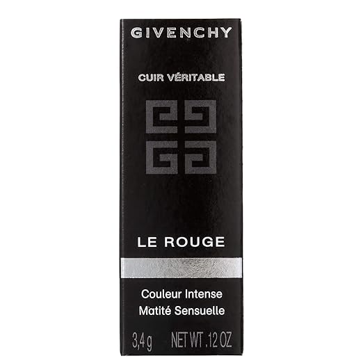 Caja de la barra de labios Le Rouge Cuir Veritable nº 305 de Givenchy de 3,4 gr.