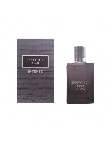 Caja y frasco del Perfume para hombre MAN INTENSE de Jimmy Choo de 50 ml
