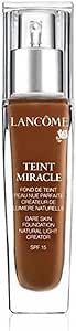 Base de maquillaje Teint Miracle nº 16 café de Lancome de 30 ml abierto