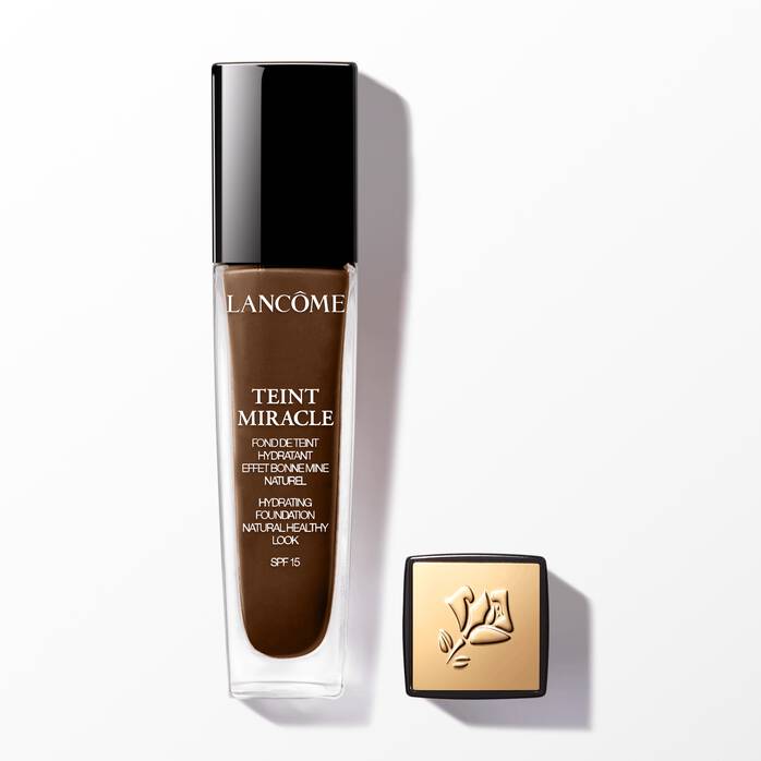 Base de maquillaje Teint Miracle nº 16 café de Lancome de 30 ml con sello de Lancome