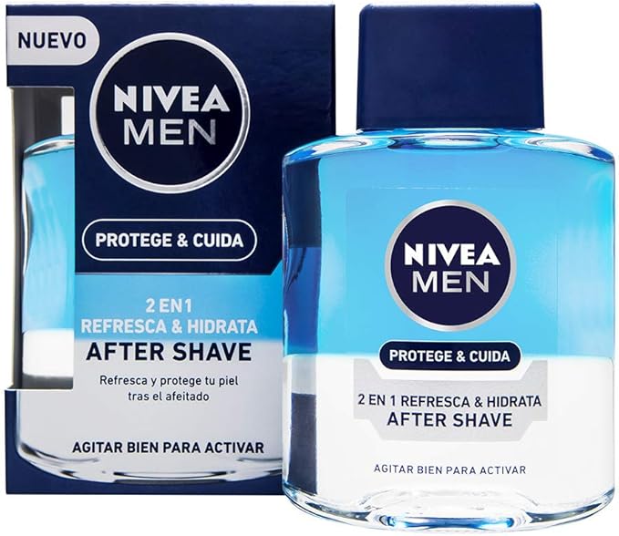 After Shave 2 en 1 Protege & Cuida de Nivea de 100 Ml