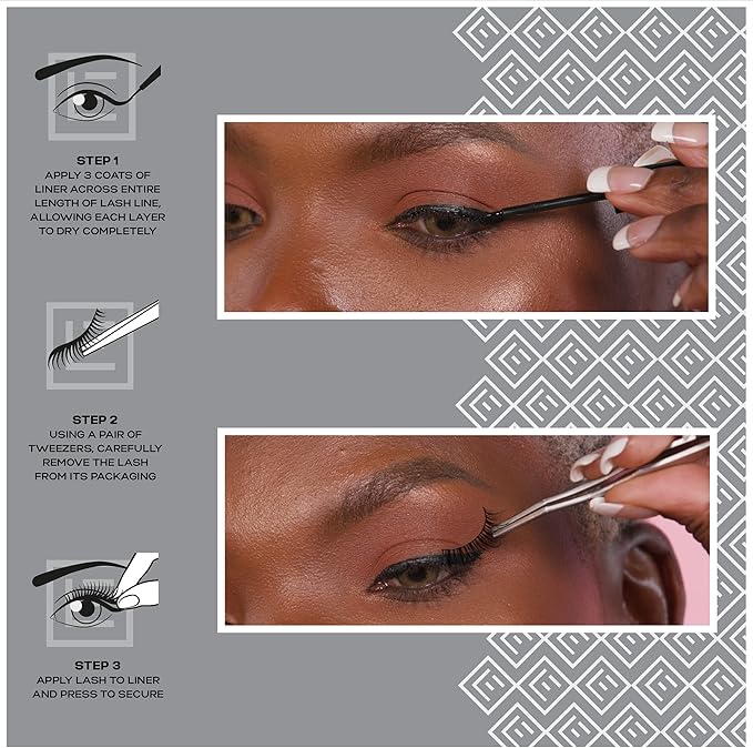 Instrucciones de las Pestañas Postizas magnéticas Eylure Nº117 PRO MAGNETIC