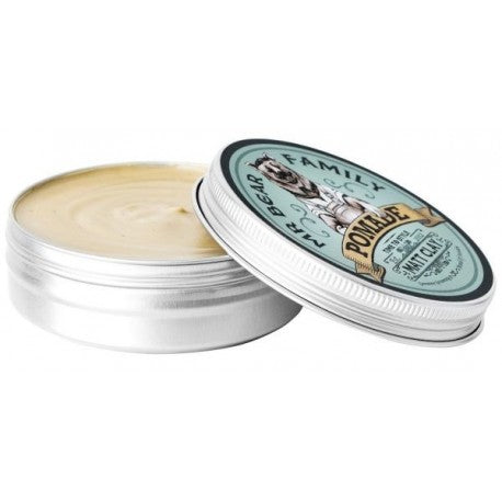 Crema de peinado POMADE MATT CLAY de Mr Bear Family de 100 ml abierta