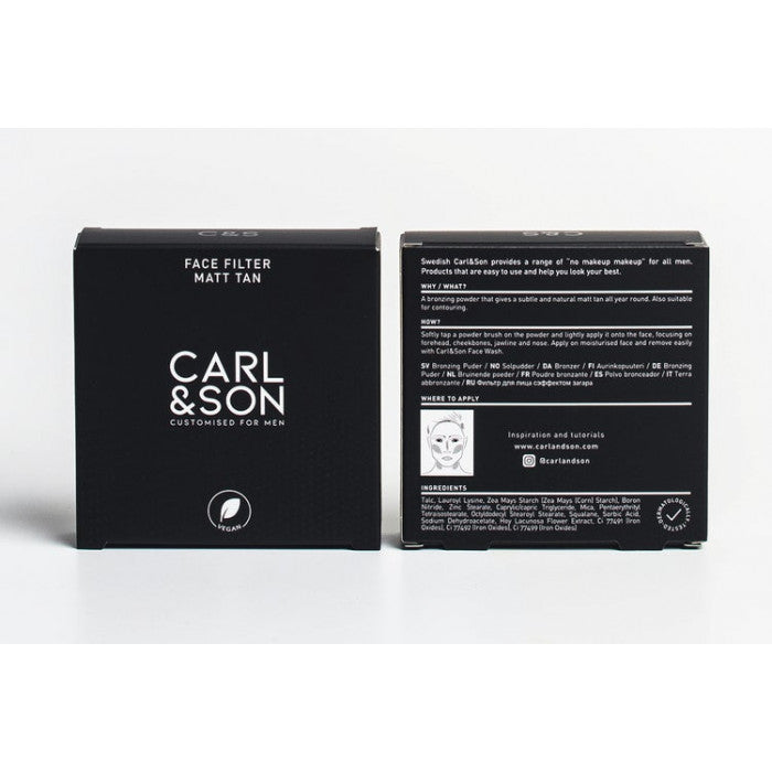 Polvo Bronceador Face Filter Marr Tan Nº 3 Medium de Carl & Son de 9,6 Gr