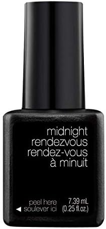 Frasco esmalte de gel para Uñas Semipermanente de color negro Midnight Rendez-vous de la marca Sensationail