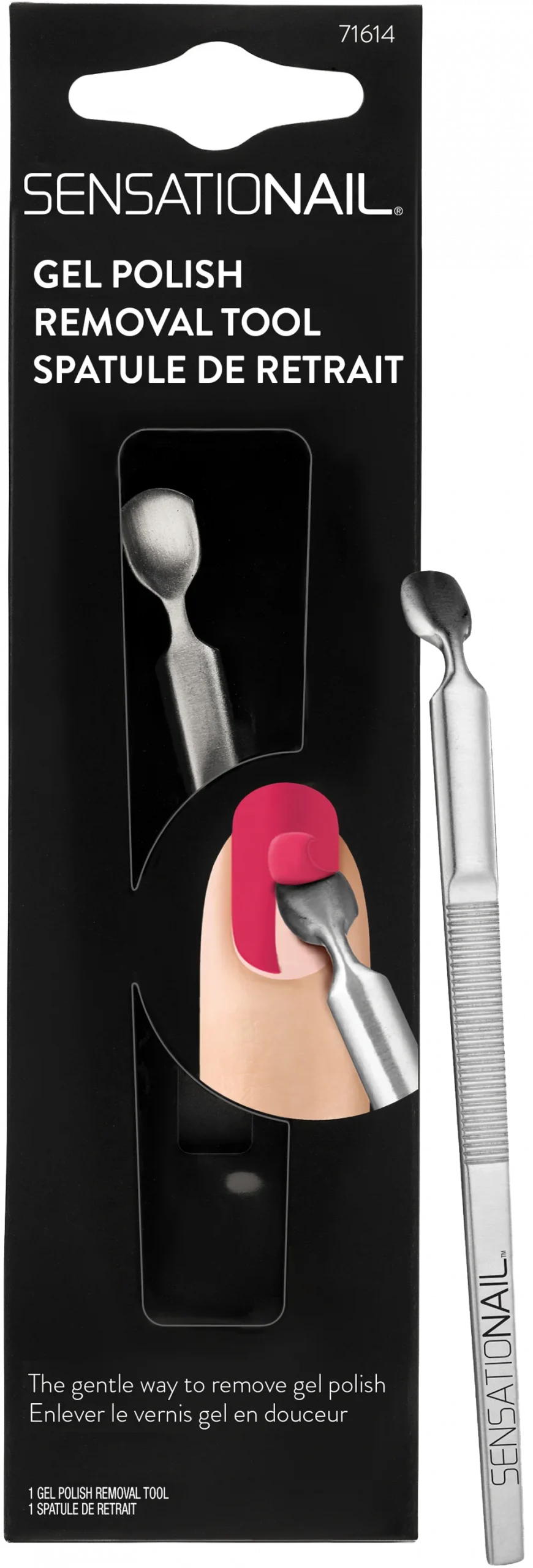 Caja de quita esmalte para uñas semipermanentes o de gel de Sensationail
