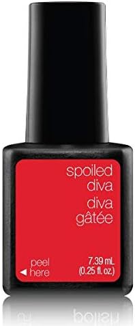 Frasco esmalte de gel para Uñas Semipermanente de color rojo Spoiled Diva de la marca Sensationail