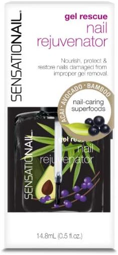 Caja de bálsamo aceite fortalecedor de uñas rico en vitaminas para las uñas de Sensationail