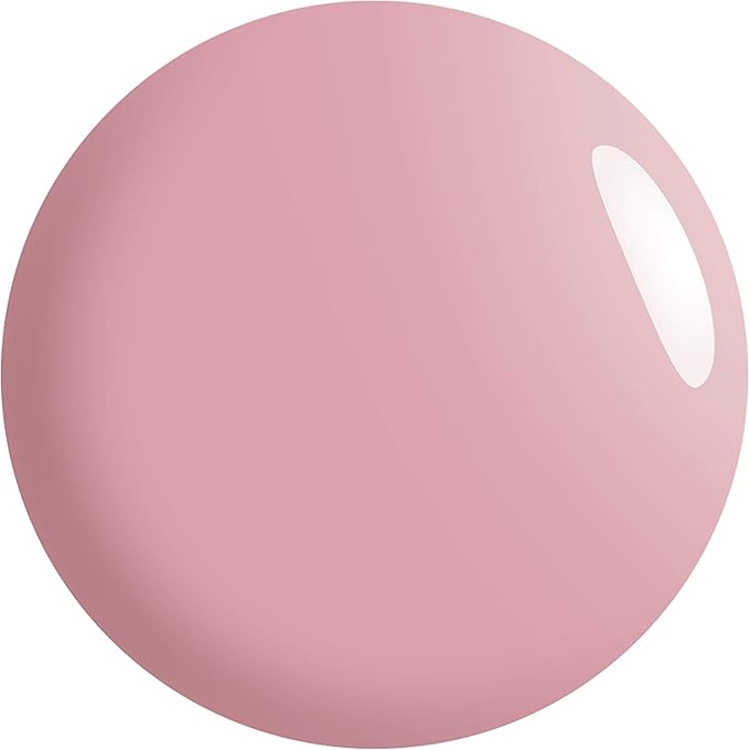 Muestra de color nude del esmalte de gel para uñas semipermanentes