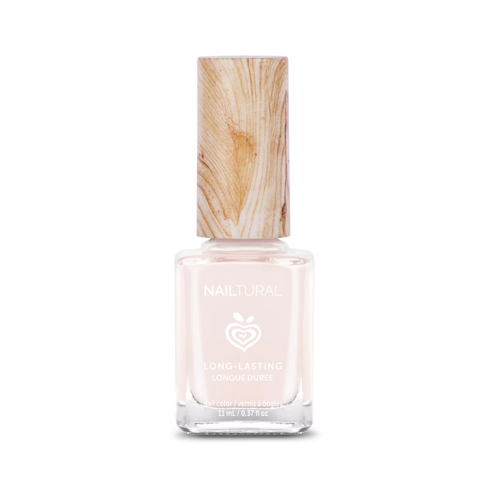 Frasco del esmalte de uñas sin toxicos para uñas rosas profesionales, naturales y brillantes de Nailtural