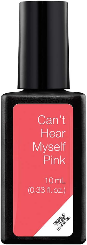 Frasco esmalte de gel express para Uñas Semipermanente Can't Hear Myself de rosa salmón brillante de Sensationail