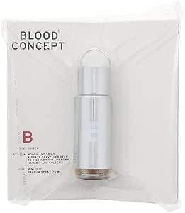 Envoltorio frontal del perfume unisex B edp de Blood Concept de 30 ml