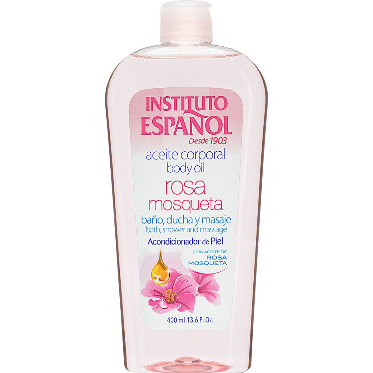 Aceite Corporal Anfora Rosa Mosqueta de Instituto Español de 400 Ml